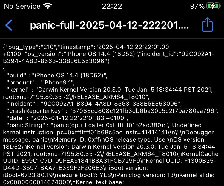 panic image